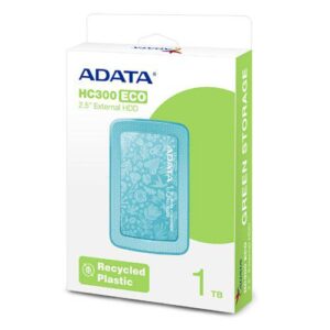 HDD extern ADATA, 2TB, ECO Eco-Friendly, HC300 Pro, 2.5", USB 3.2 - AHC300E-2TU31-CGN