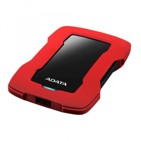 HDD extern ADATA, 2TB, HV300, 2.5", USB 3.1, rosu - AHV300-2TU31-CRD