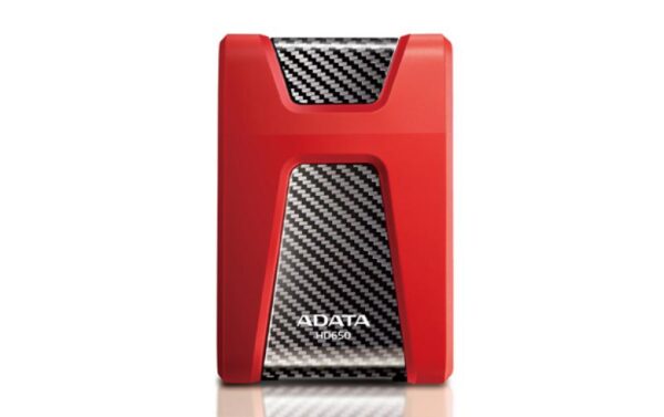 HDD Extern ADATA HD650, 1TB, Rosu, USB 3.1 - AHD650-1TU31-CRD