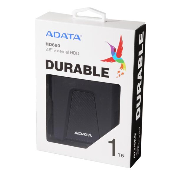 HDD Extern ADATA HD680, 1TB, Negru, USB 3.1 - AHD680-1TU31-CBK