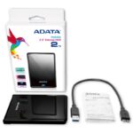 HDD Extern ADATA HV620S, 4TB, Negru, USB 3.1 - AHV620S-4TU31-CBK