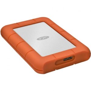 HDD extern LaCie Rugged Mini, 5TB, Portocaliu, USB 3.0 - STJJ5000400