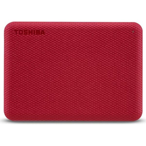 HDD Extern Toshiba, 2.5, 4TB, Canvio Advance, USB 3.2, Red - HDTCA40ER3CA