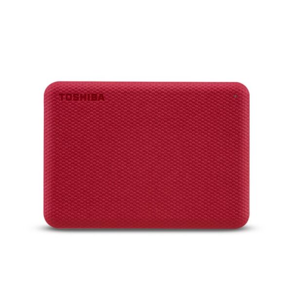 HDD Extern Toshiba, 2.5, 4TB, Canvio Advance, USB 3.2, Red - HDTCA40ER3CA