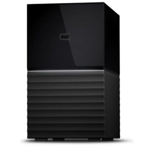 HDD extern WD, 16TB, My Book Duo, negru, USB 3.0 - WDBFBE0160JBK-EESN