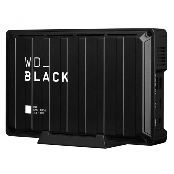 HDD Extern WD Black D10 Game Drive, 8TB, negru, USB 3.2 - WDBA3P0080HBK-EESN