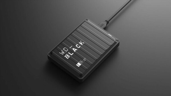 HDD extern WD Black P10 Game Drive PS4, 4TB, negru, USB 3.2 - WDBA3A0040BBK-WESN