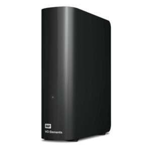 HDD extern WD Elements, 14TB, 3.5", negru, USB 3.0 - WDBWLG0140HBK-EESN