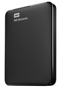 HDD extern WD Elements Portable, 1TB, negru, USB 3.0 - WDBUZG0010BBK-WESN