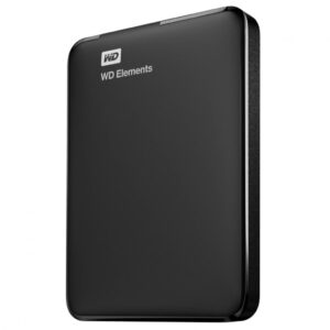 HDD extern WD Elements Portable, 1TB, negru, USB 3.0 - WDBUZG0010BBK-WESN