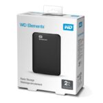 HDD extern WD Elements Portable, 2TB, negru, USB 3.0 - WDBU6Y0020BBK-WESN