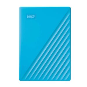 HDD extern WD My Passport, 2TB, 2.5", Albastru, USB 3.2 - WDBYVG0020BBL-WESN