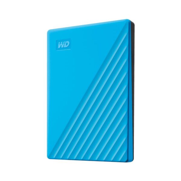 HDD extern WD My Passport, 2TB, 2.5", Albastru, USB 3.2 - WDBYVG0020BBL-WESN