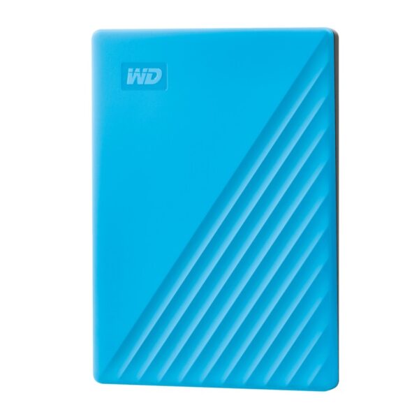 HDD Extern WD My Passport, 4TB, albastru, USB 3.2 - WDBPKJ0040BBL-WESN