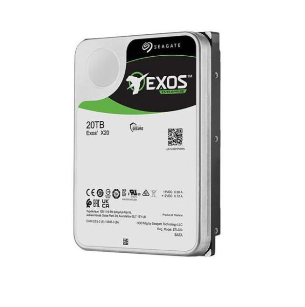 HDD intern Seagate, Exos Enterprise, 3.5", 20TB, SATA3, 7200 RPM - ST20000NM007D