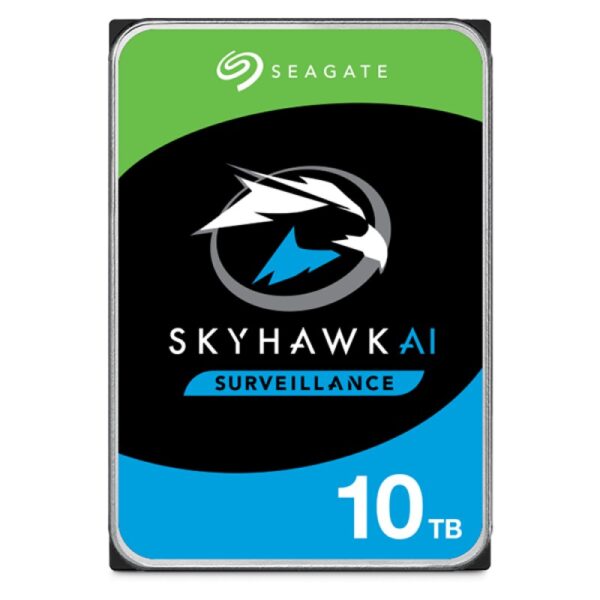 Hard disk Seagate SkyHawk AI, 10TB, 7200RPM, SATA III - ST10000VE001