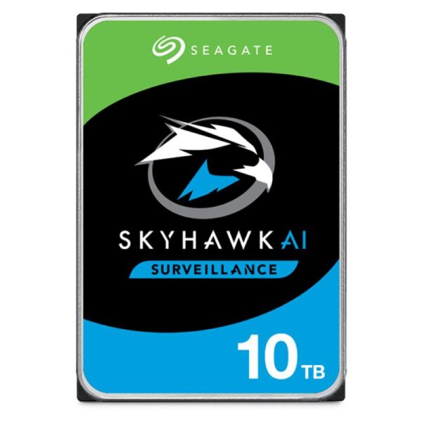 Hard disk Seagate SkyHawk AI, 10TB, 7200RPM, SATA III - ST10000VE001