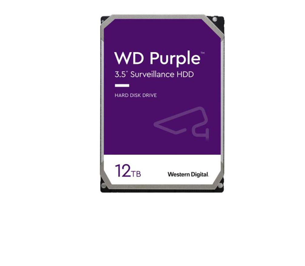 HDD intern WD, 3.5", 12TB, PURPLE, SATA3, IntelliPower (5400rpm) - WD121PURA-01 HDD intern WD, 3.5", 12TB, PURPLE, SATA3, IntelliPower (5400rpm) - WD121PURA - imagine 1