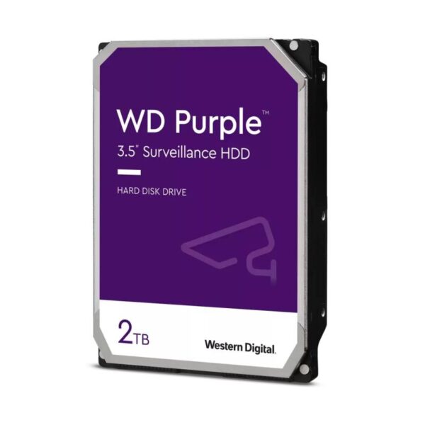 HDD intern WD, 3.5", 2TB, PURPLE - WD23PURZ