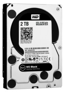 HDD WD Black, 2TB, 7200RPM, SATA III - WD2003FZEX