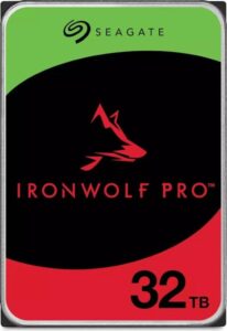 HDD NAS Seagate IronWolf Pro, 32 TB, 7200 RPM, 512 MB, SATA III - ST32000NT000