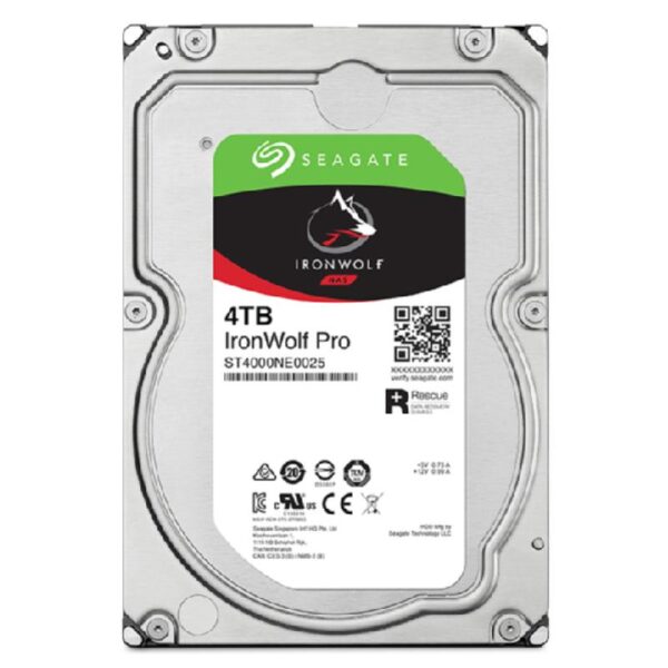 Hard disk Seagate IronWolf Pro 4TB SATA-III 7200RPM 256MB - ST4000NT001