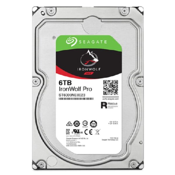 Hard disk Seagate IronWolf Pro 6TB SATA-III 7200RPM 256MB - ST6000NT001