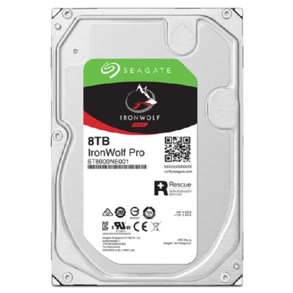 Hard disk Seagate IronWolf Pro 8TB SATA-III 7200RPM 256MB - ST8000NT001