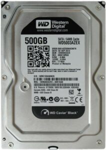 HDD WD, 500GB, 7200RPM, SATA III - WD5003AZEX