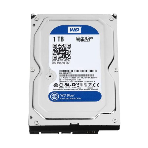 HDD WD Blue, 1TB, 7200RPM, SATA III - WD10EZEX