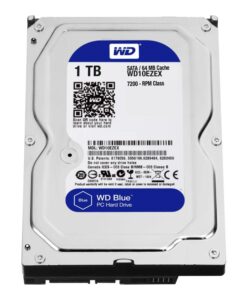 HDD WD Blue, 1TB, 7200RPM, SATA III - WD10EZEX