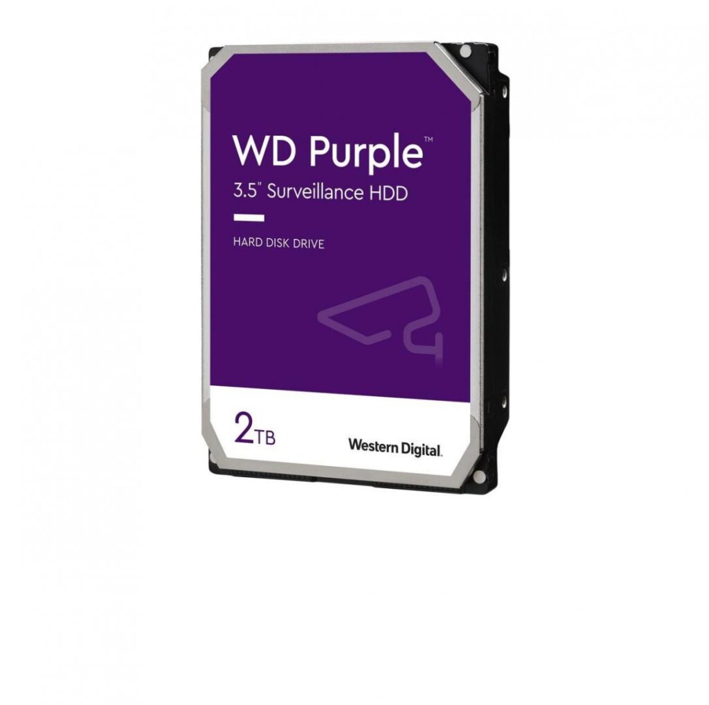 HDD intern WESTERN DIGITAL Purple, 2TB, 5400RPM, SATA III - WD22PURZ-01 HDD WD Purple, 2TB, 5400RPM, SATA III - WD22PURZ - imagine 1