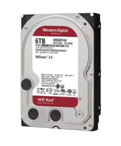 HDD WD Red NAS 6TB, 5400RPM, SATA III - WD60EFAX