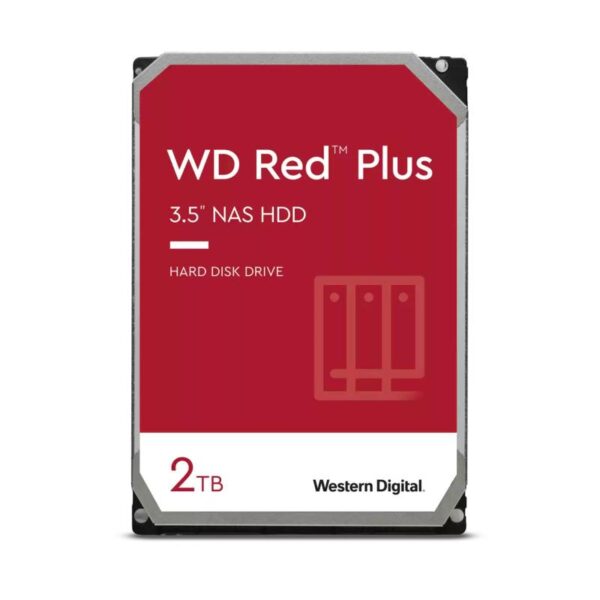 Hard disk WD Red Plus 2TB SATA-III 5400RPM 128MB - WD20EFPX