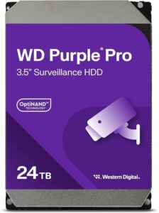 HDD WesternDigital 24TB 7200RPM 512MB 3.5" SATA - WD241PURP