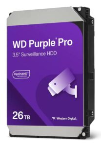 HDD WesternDigital 26TB 7200RPM 512MB 3.5" SATA - WD260PURP