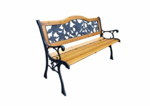 HEINNER BANCA METAL/LEMN 125*51*76CM - DBML001