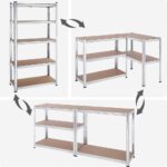 HEINNER RAFT METALIC CU 5 POLITE 90*40*180 CM - RZRF013