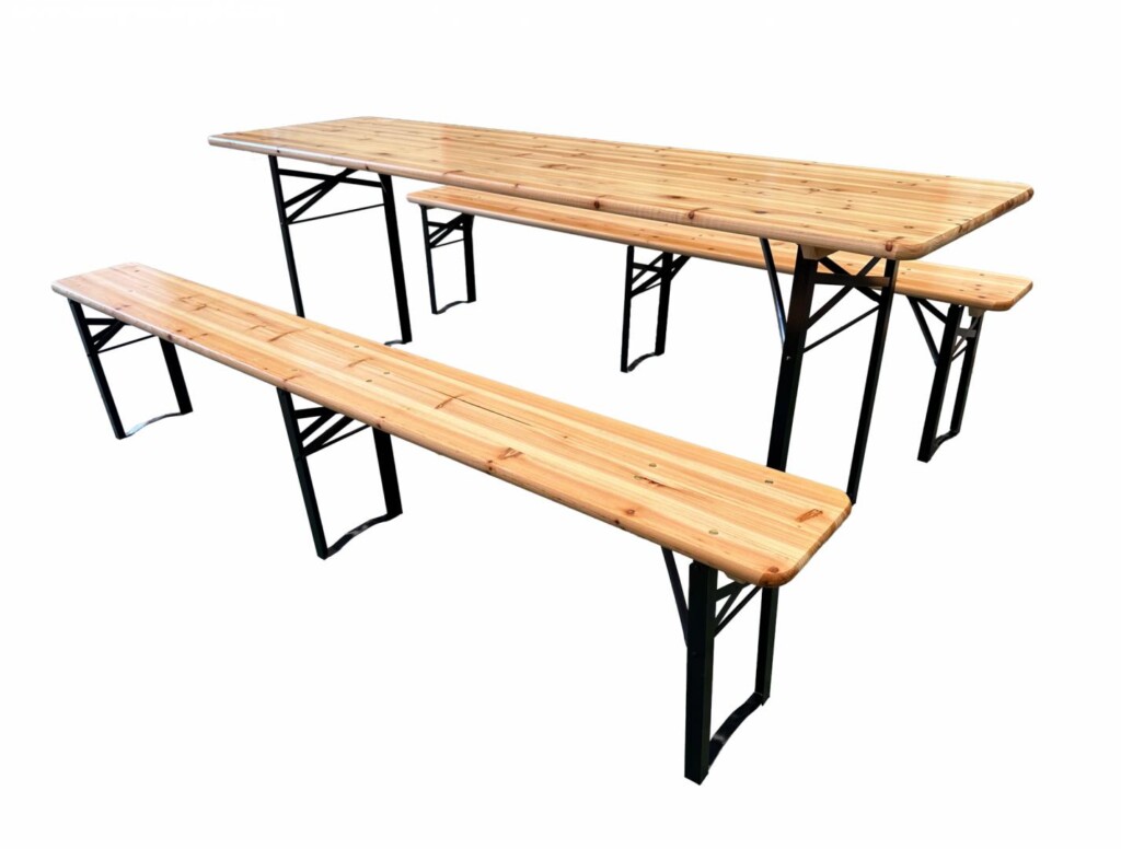 HEINNER SET LEMN 2+1 BERARIE 177*60*75CM - HR-DMBL002-01 HEINNER SET LEMN 2+1 BERARIE 177*60*75CM - HR-DMBL002 - imagine 1