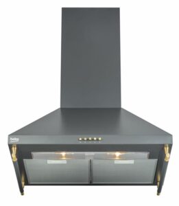 Hota de bucatarie decorativa Beko CWB6410AR, 1 motor 150W