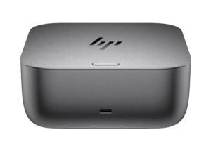 HP Dock Thunderbolt 4 G6 100W, Dimensiuni: 12.1 x 12.1 x 4.95 cm - 9X472UT