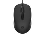 HP Mouse USB-A wired, black, 3 buttons, ambidextrous - 240J6AA