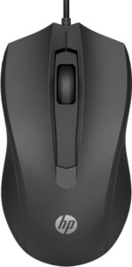 HP MOUSE Wired 105, Culoare: Negru, Dimensiuni: 11.66 x 6.43 x 3.72 cm - 822M9UT