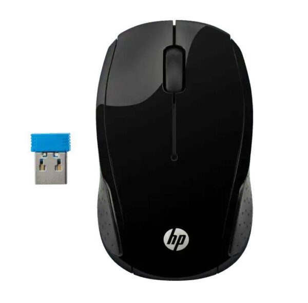 HP Mouse Wireless 200 Black. Culoare: Negru. Dimensiune: 95 - X6W31AA