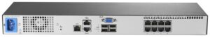HPE 0x1x8 G3 KVM Console Switch - AF651A