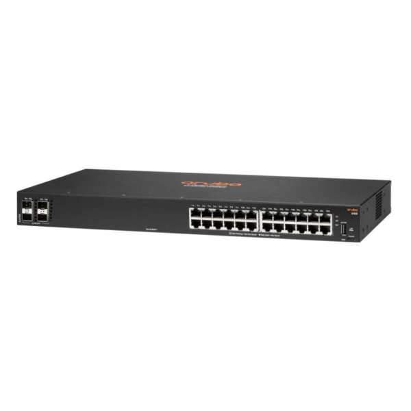 HPE Aruba Networking CX 6100 24G 4SFP+ Switch - JL678A