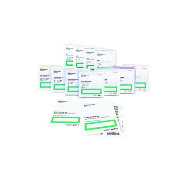 HPE LTO-5 Ultrium RW Bar Code Label Pack - Q2011A