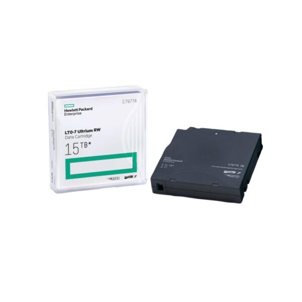 HPE LTO-7 Ultrium 15TB RW Data Cartridge - C7977A