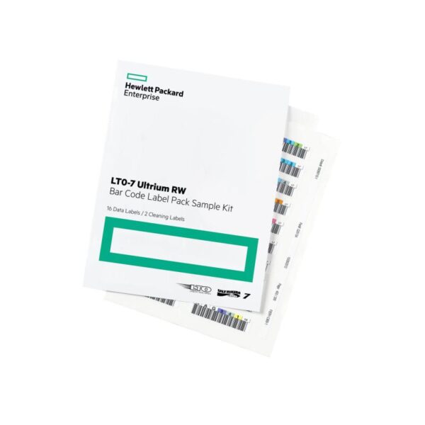 HPE LTO-7 Ultrium RW Bar Code Label Pack - Q2014A