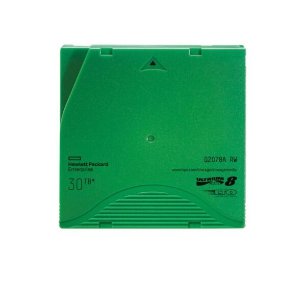 HPE LTO-8 Ultrium 30TB RW Data Cartridge - Q2078A